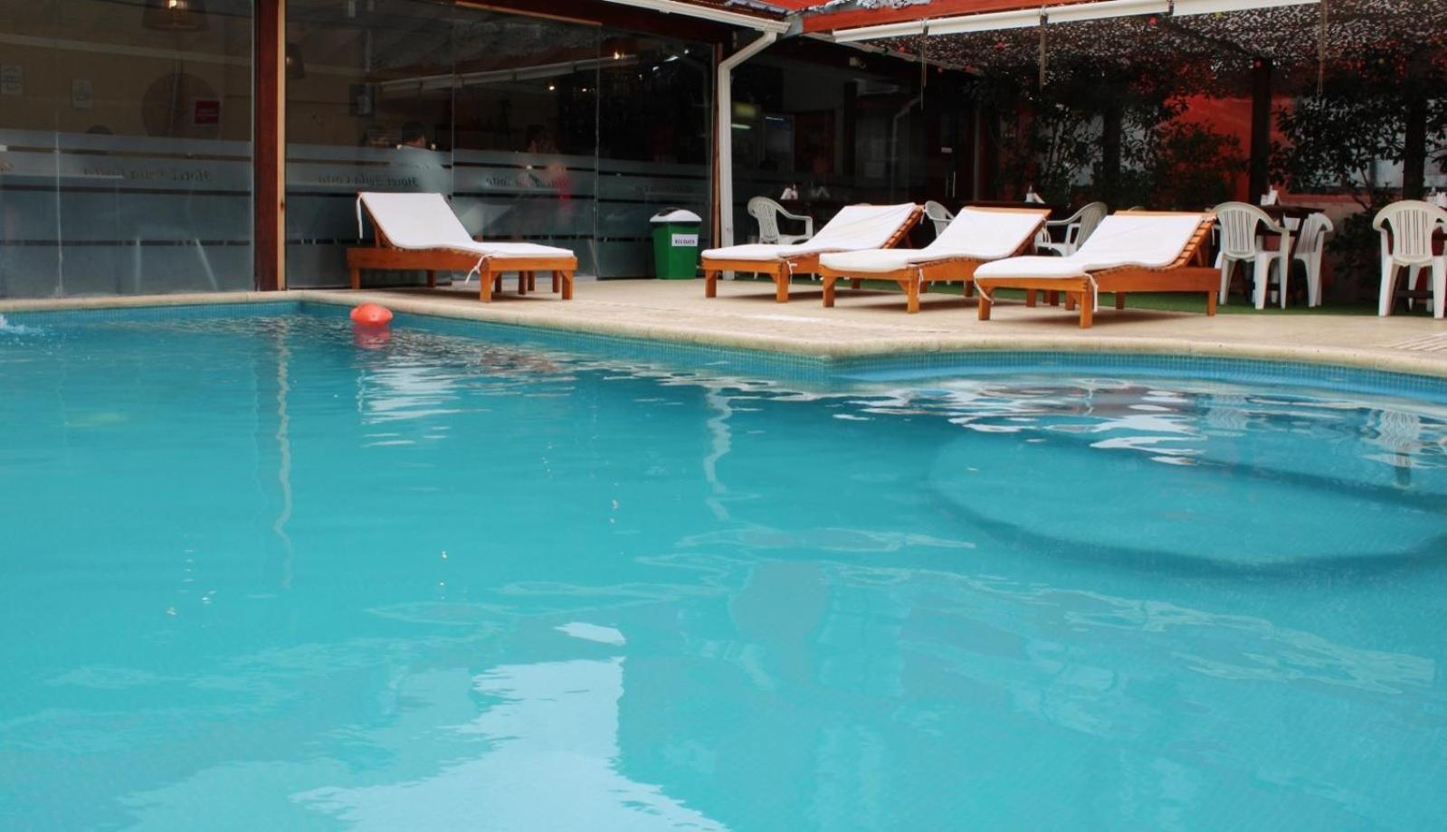 Hotel Bella Costa La Lucila del Mar Exterior photo
